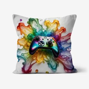 Games-Controller-Art-Cushion