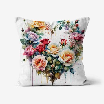 Heart-Roses-Art-Cushion